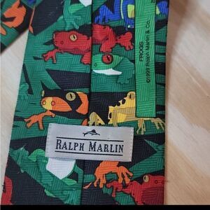RALPH MARLIN "Frogs"  Tie‎